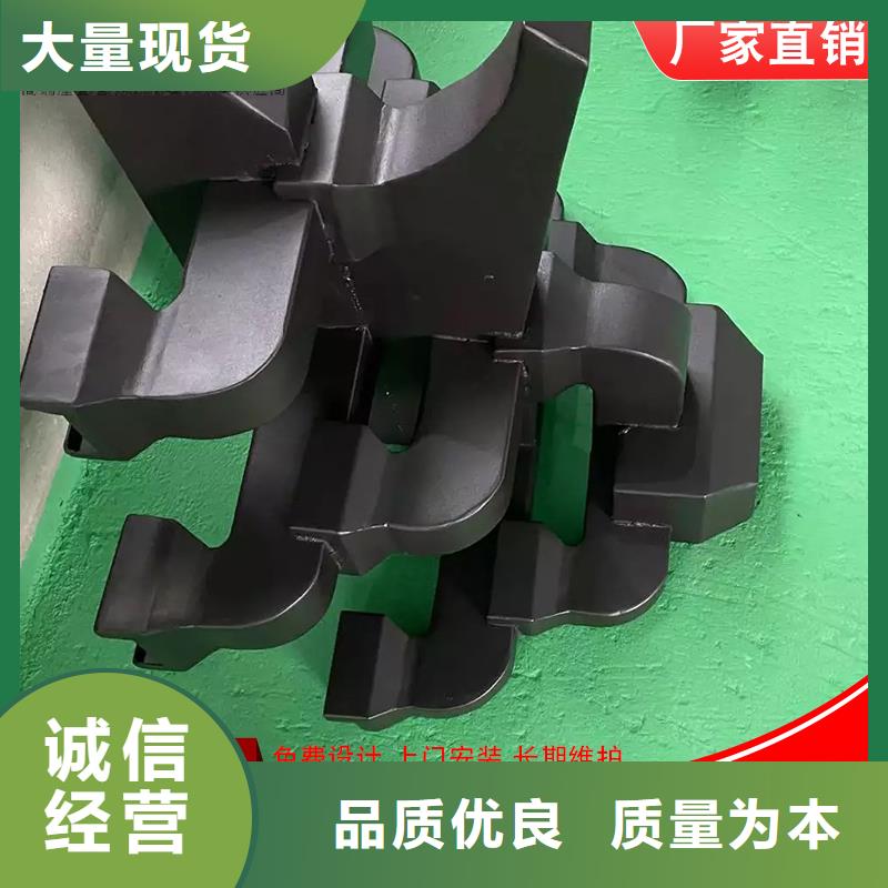 古建铝替木铝合金中式门楣安装优质原料
