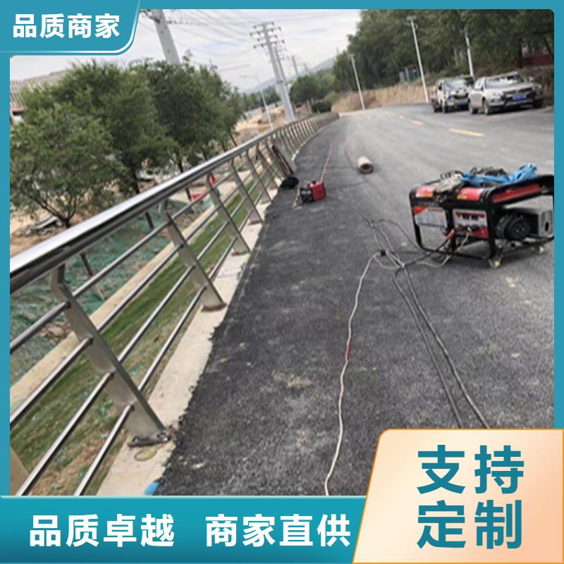 椭圆管静电喷塑防撞护栏质量可靠结构新颖本地生产厂家