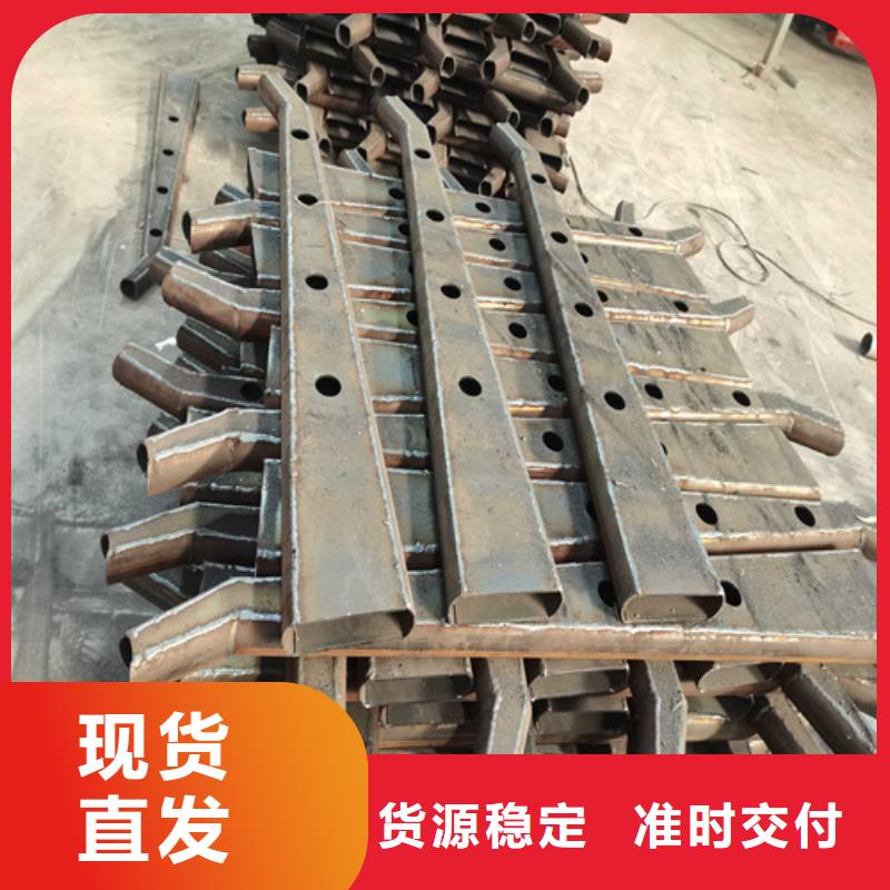 不锈钢碳素钢复合管桥梁护栏厂家，规格全本地货源