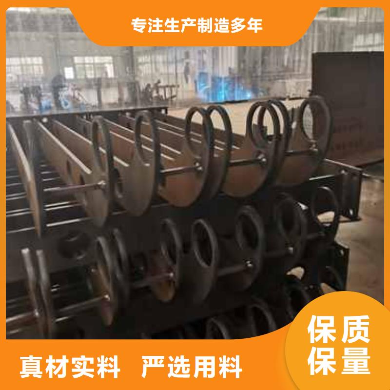 不锈钢复合管河道护栏厂家发货及时现货批发
