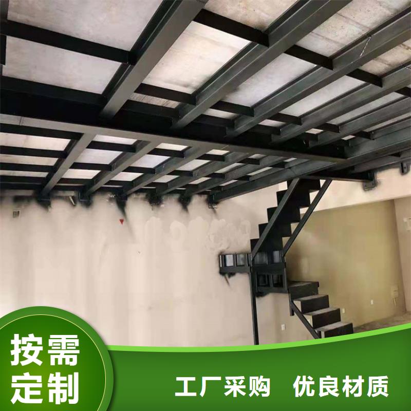 肇州县loft钢结构阁楼板每张都平整欢迎来厂考察