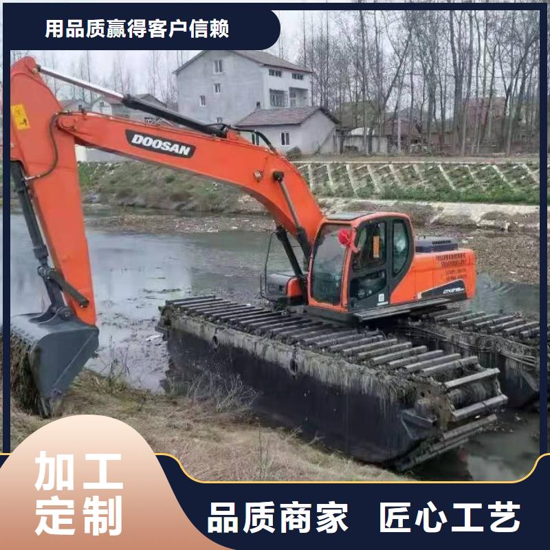 河道清淤挖掘机租赁发货快同城生产厂家