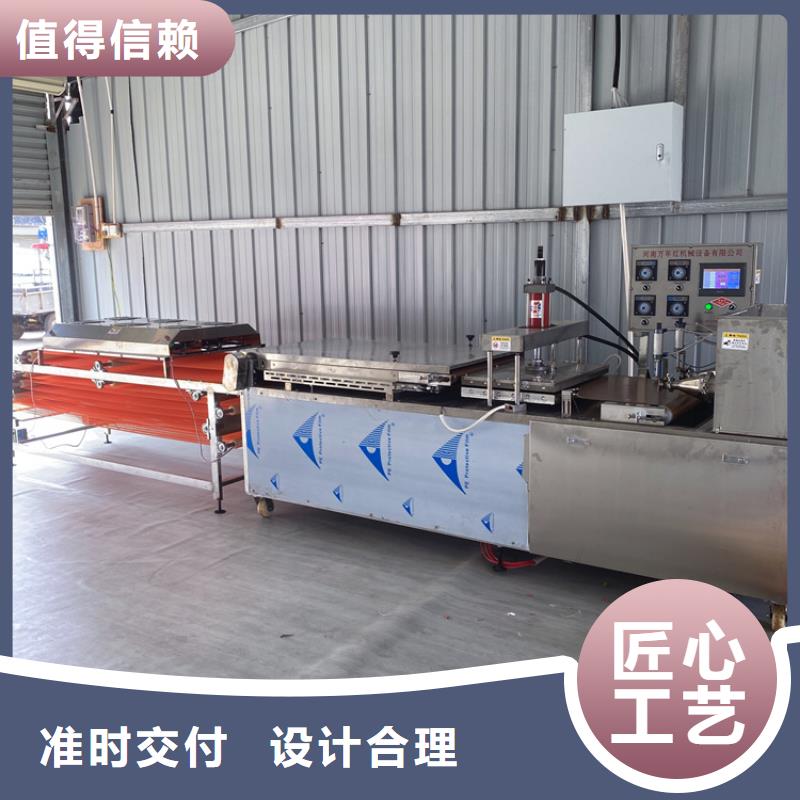 全自动春饼机自动输送出货及时