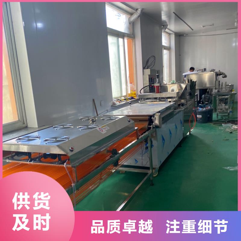鸡肉卷饼机设备生产工序工程施工案例