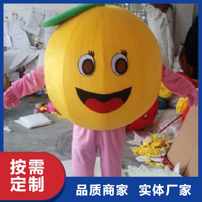 山东烟台卡通人偶服装制作什么价/迎宾毛绒娃娃颜色多定金锁价