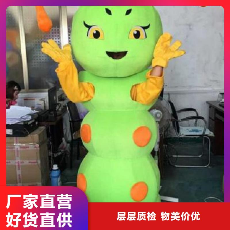 山东济南卡通行走人偶定做厂家/乐园毛绒娃娃套装长期供应