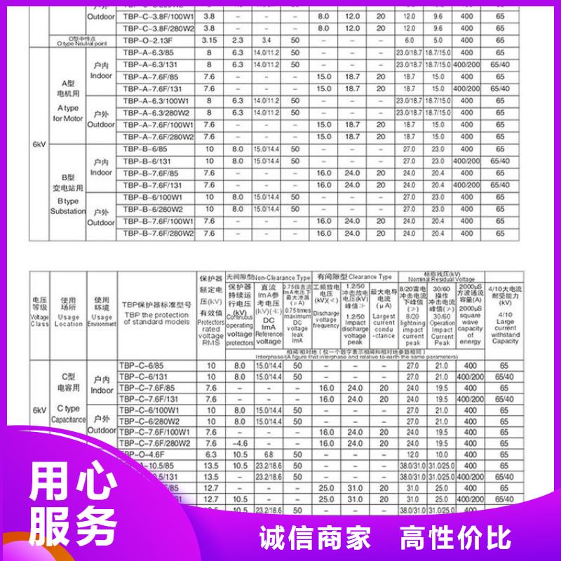 【组合式过电压保护器】TBP-A-42F/280专注细节使用放心