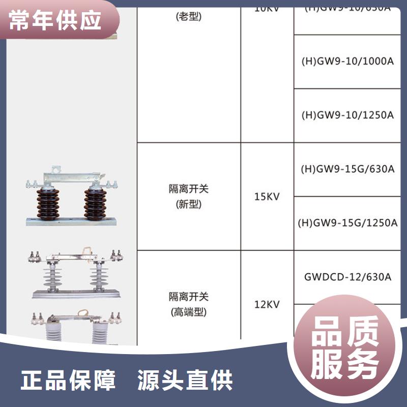 【隔离刀闸】GW9-35/630当地服务商