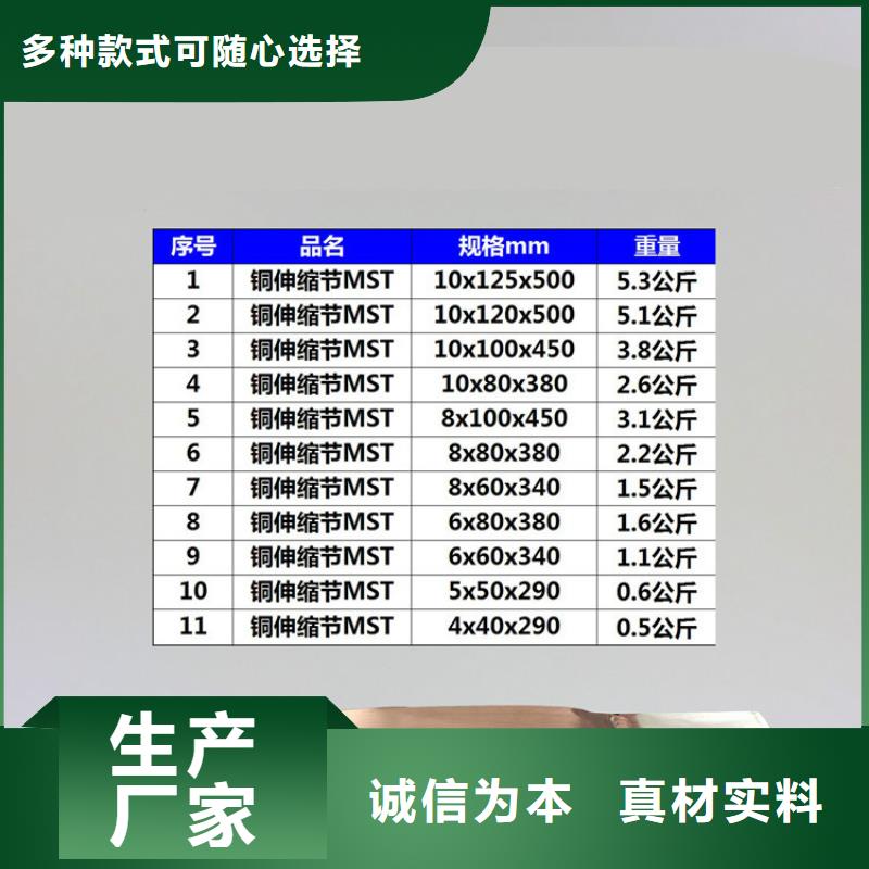 【】铜母线伸缩节MT-63*6.3实拍展现