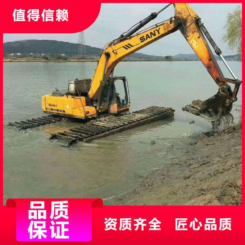 常年供应水陆挖机出租出租-价格优惠精英团队