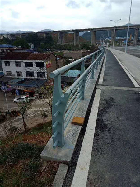 河道防护不锈钢栏杆抗冲击力强同城品牌