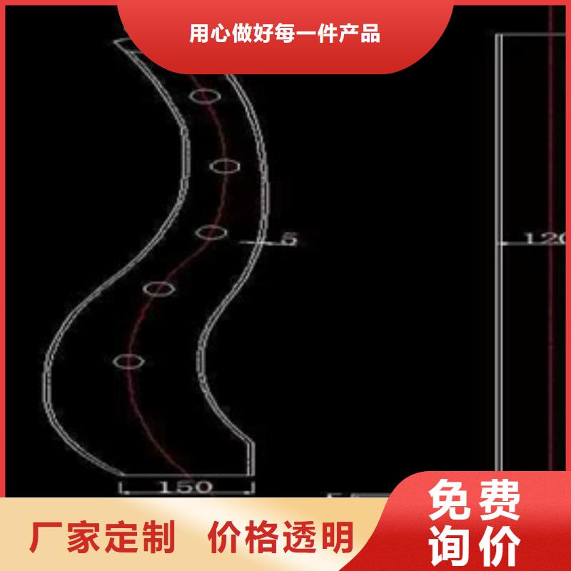桥梁护栏立柱【不锈钢复合管护栏】厂家自营源头厂家供应