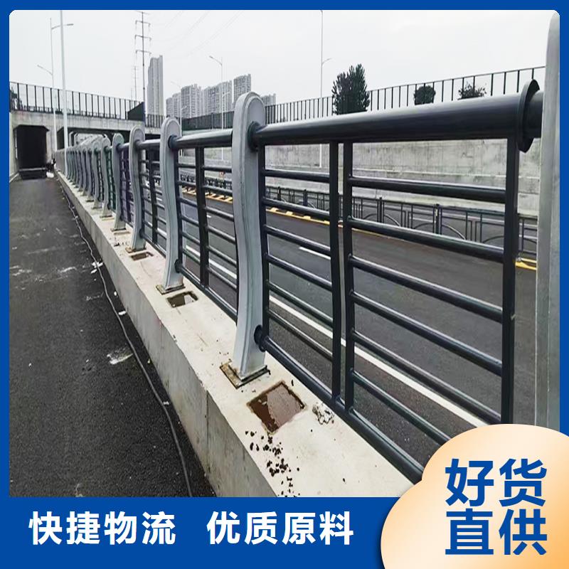 Q355B桥梁栏杆安装诚信为本桥梁栏杆厂家案例