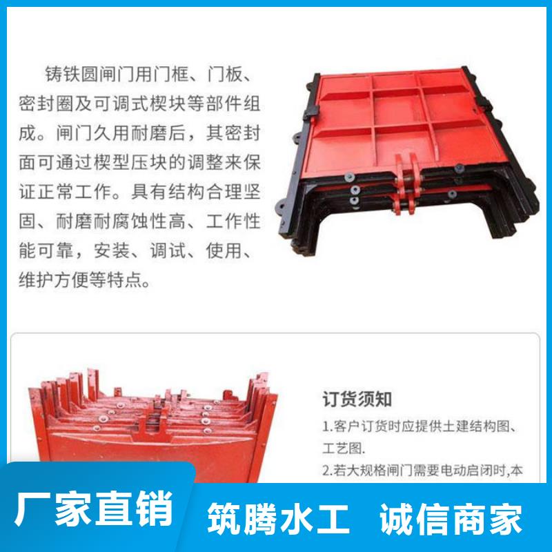 双向铸铁闸门用心经营本地厂家