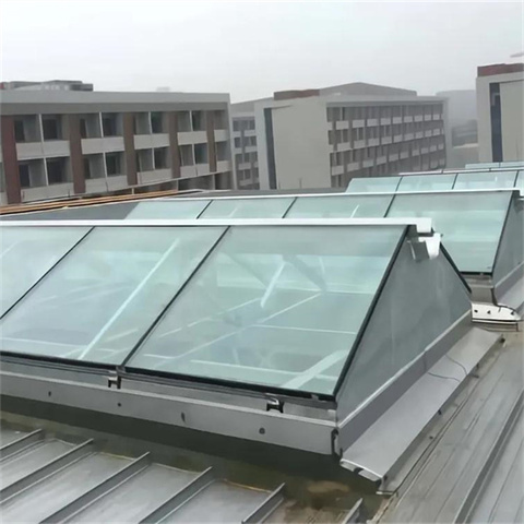 8型圆拱型电动采光天窗（侧开式一）供应商可定制