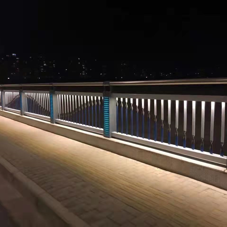 不锈钢复合管河道护栏可上门安装