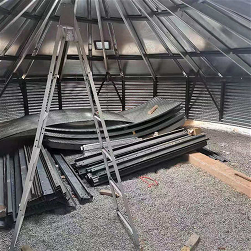 储粮用存钢板仓种类价格透明