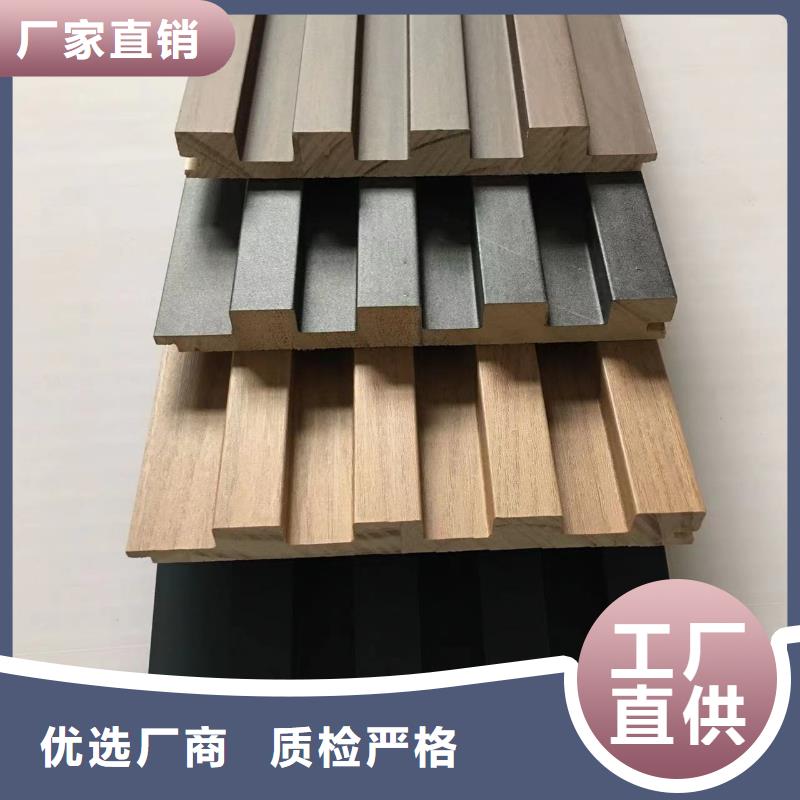 实木格栅-【木塑户外地板】实拍展现工艺精细质保长久