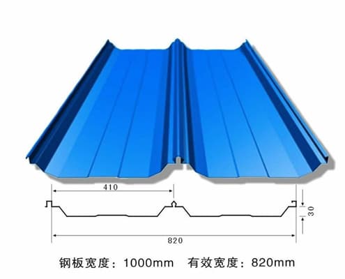 【彩钢瓦-钢梁工字钢工程施工案例】