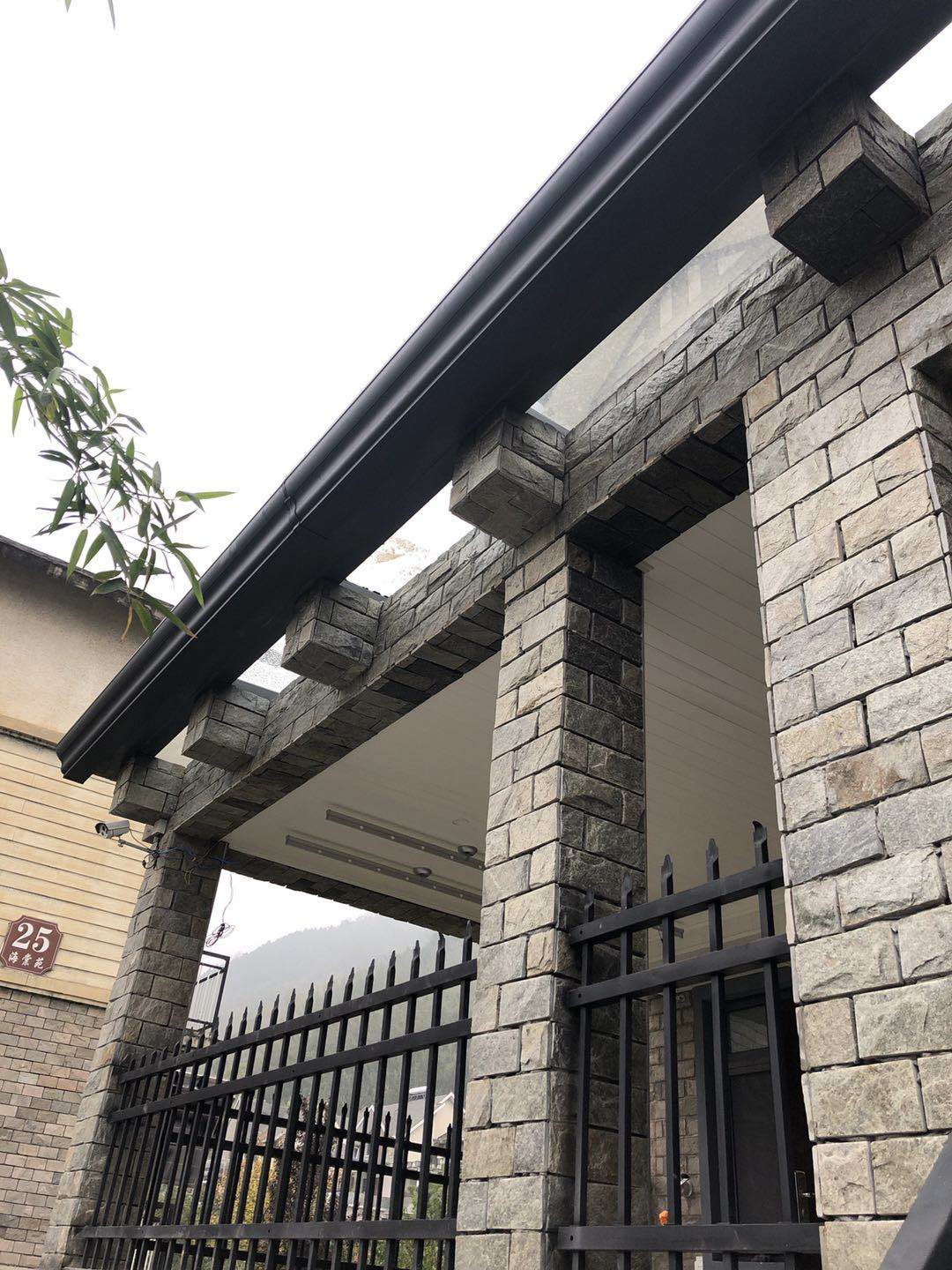 彩铝天沟厂房彩钢雨水管层层质检