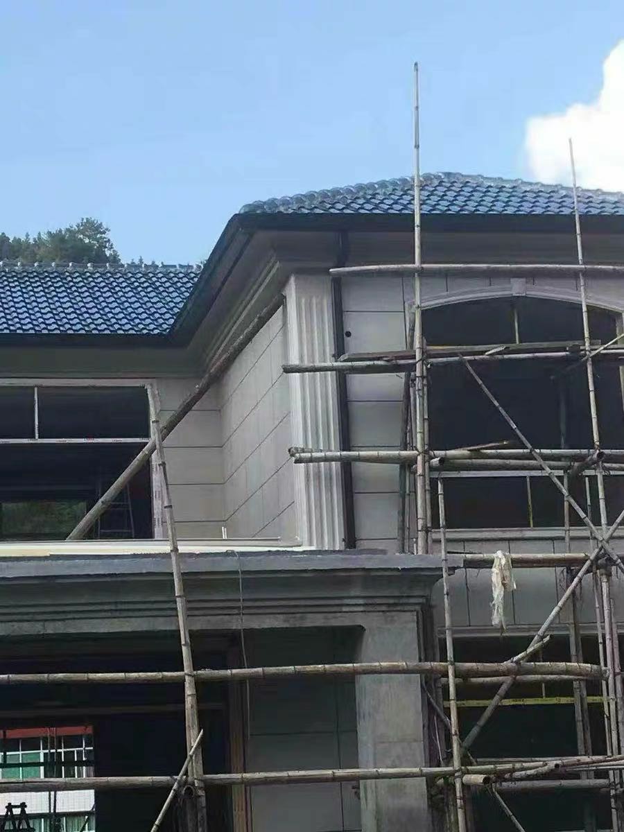 铝合金斗拱安装