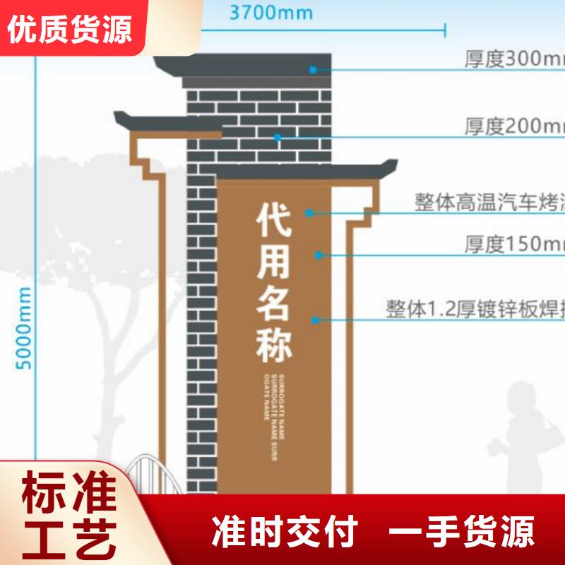 美丽乡村标牌生产厂家品质保证支持定制加工