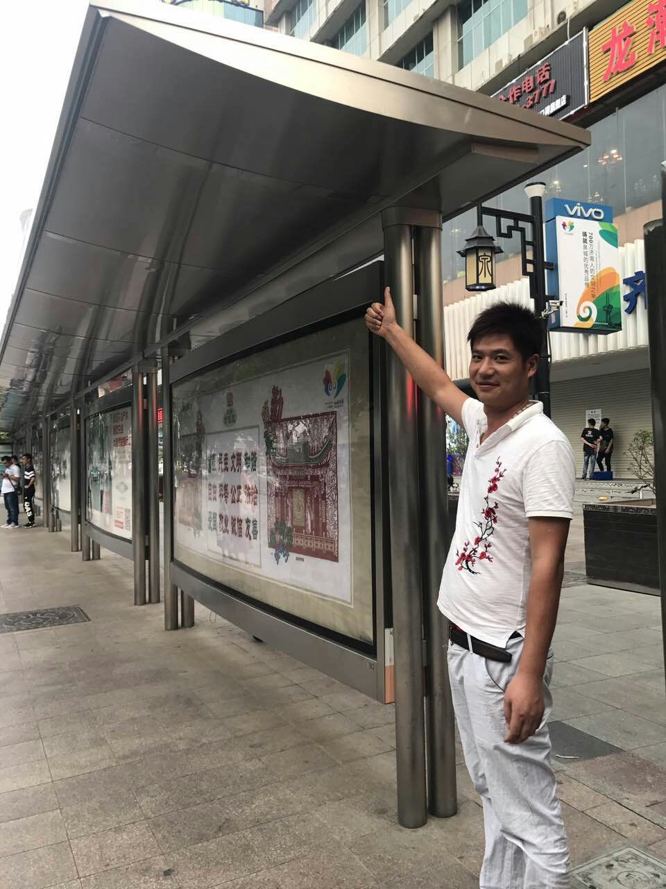 公交站台候车亭现货快速采购