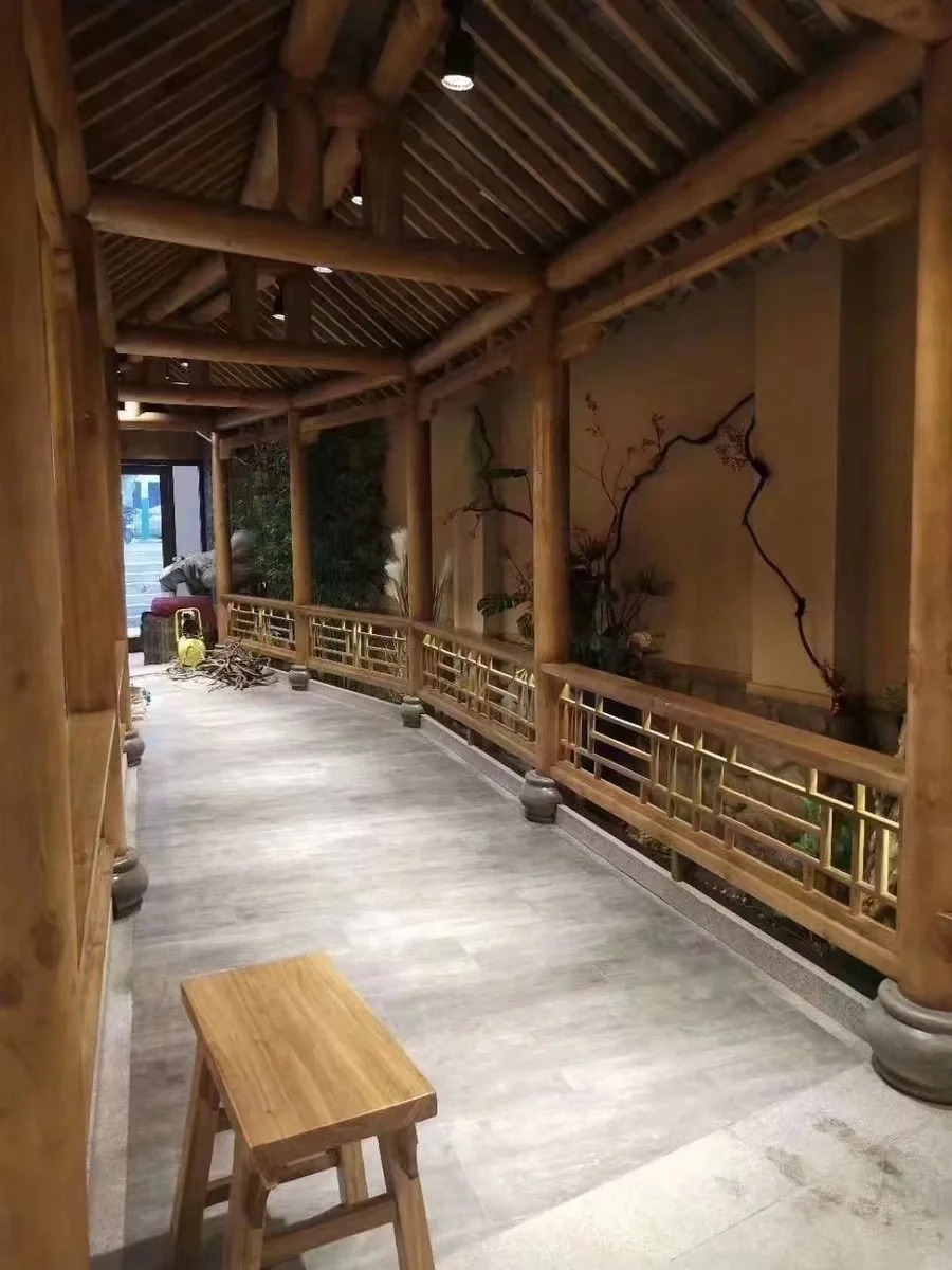 仿夯土漆价格#泥巴墙漆#老房翻新#民宿改造
