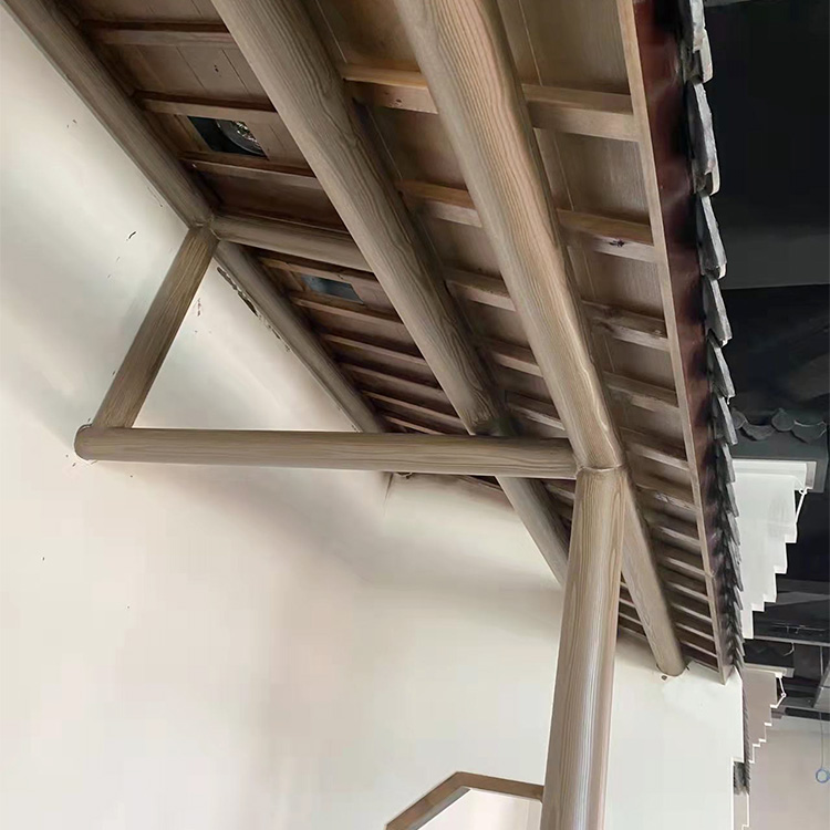 仿古园林建筑木纹漆包工包料质量保证省心又省钱
