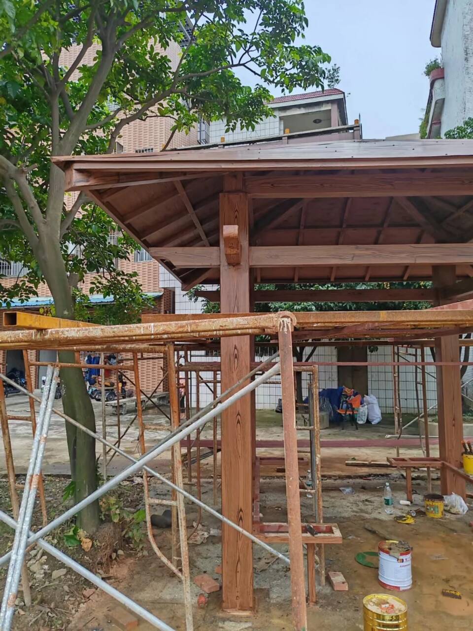 方钢圆管木纹漆源头厂家