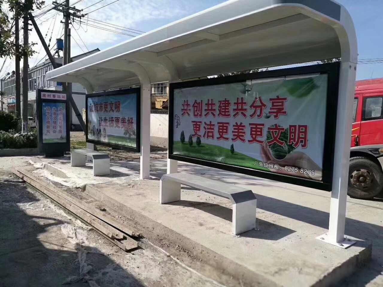 乡村候车亭实体大厂N年大品牌