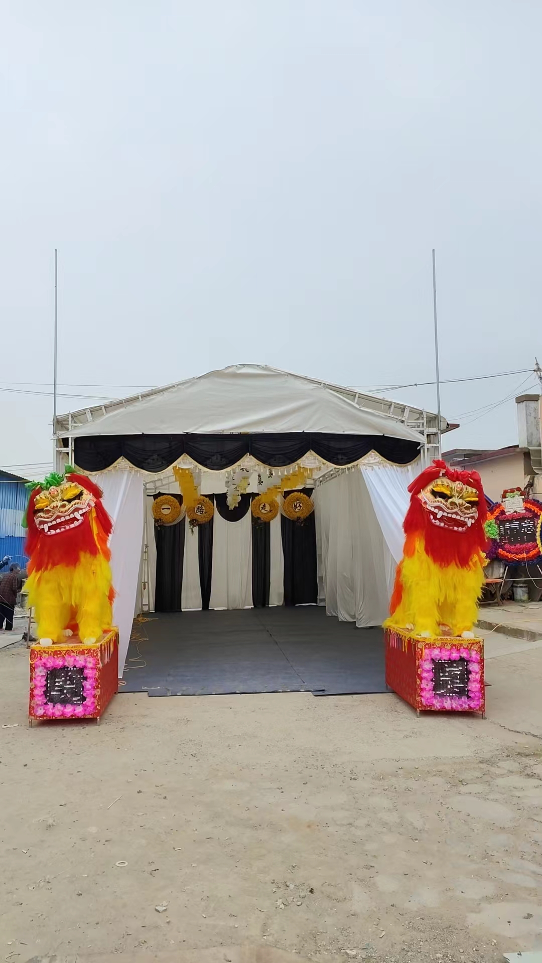 南京栖霞区西岗街道灵堂用品专业团队