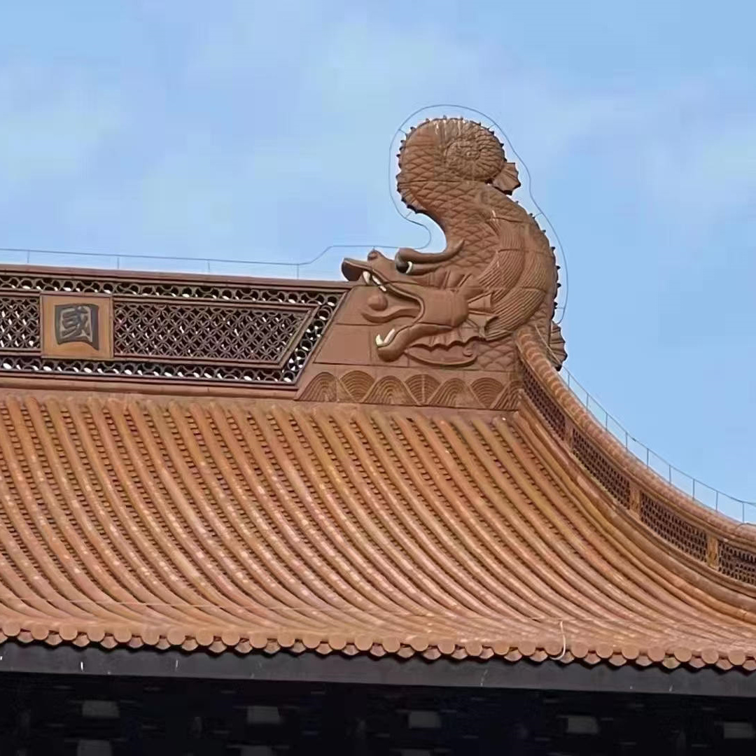 仿古琉璃瓦 古建滴水瓦现货销售
