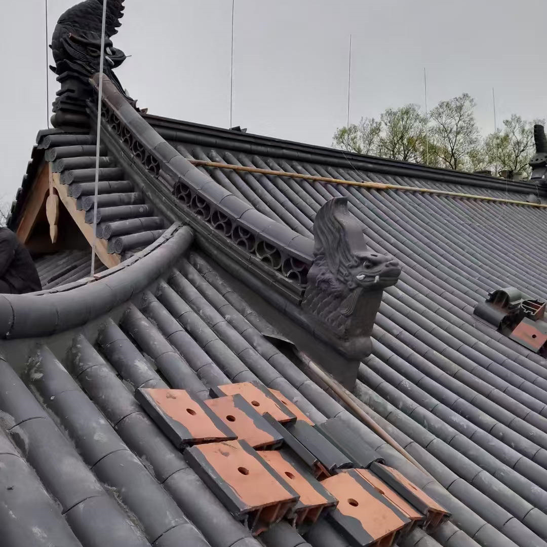 更多用户选择别墅屋面琉璃瓦陶土筒瓦