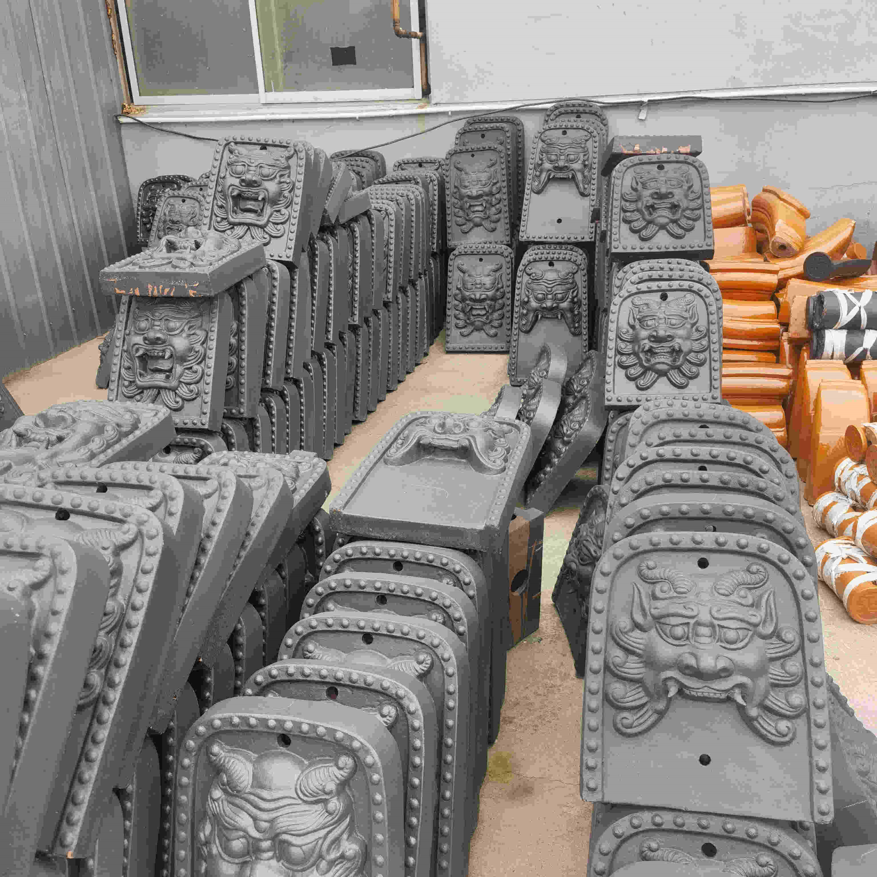 筒瓦 仿古筒瓦 古建琉璃瓦-筒瓦 仿古筒瓦 古建琉璃瓦省钱实力见证