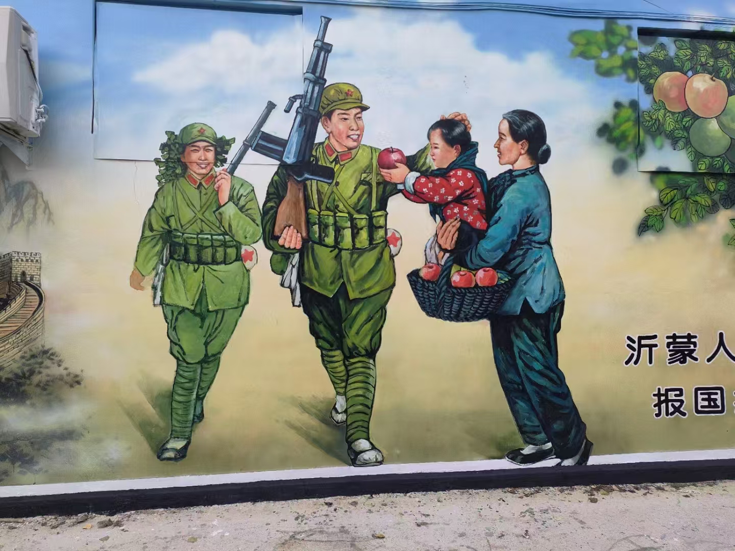 壁画彩绘手绘墙绘团队诚信放心