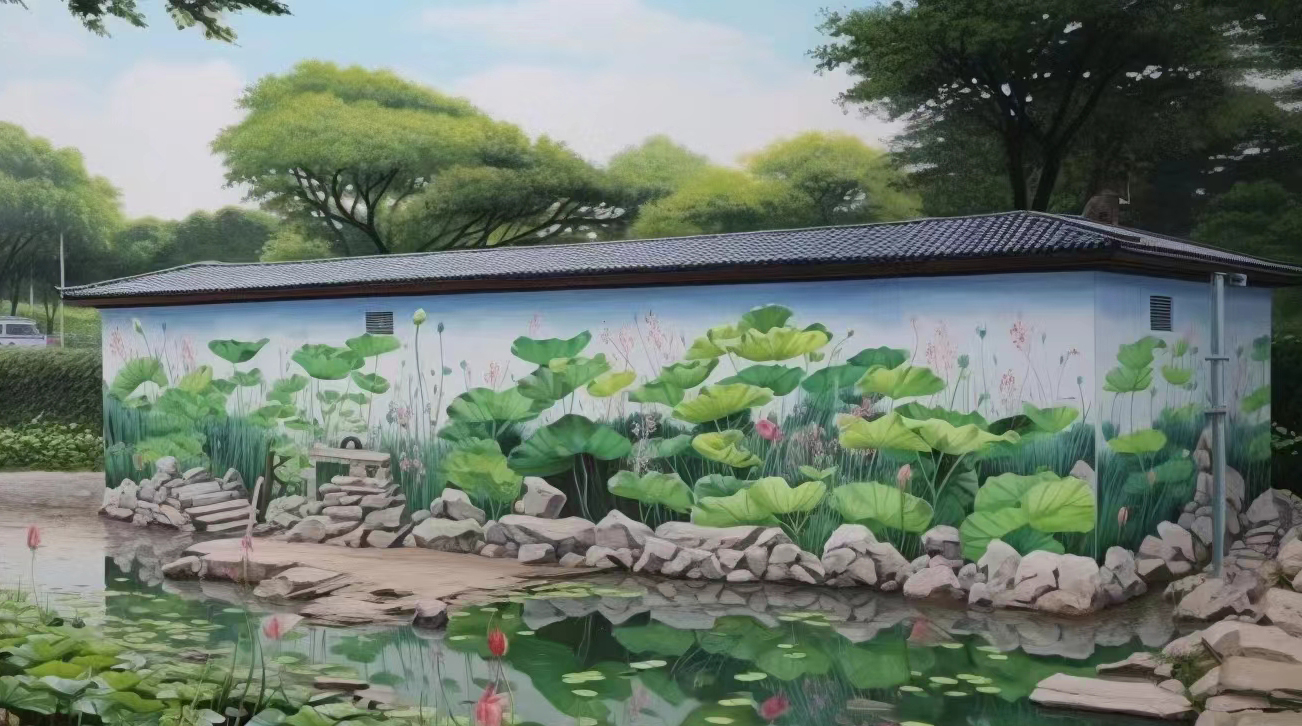 墙面彩绘墙体手绘壁画师工作室