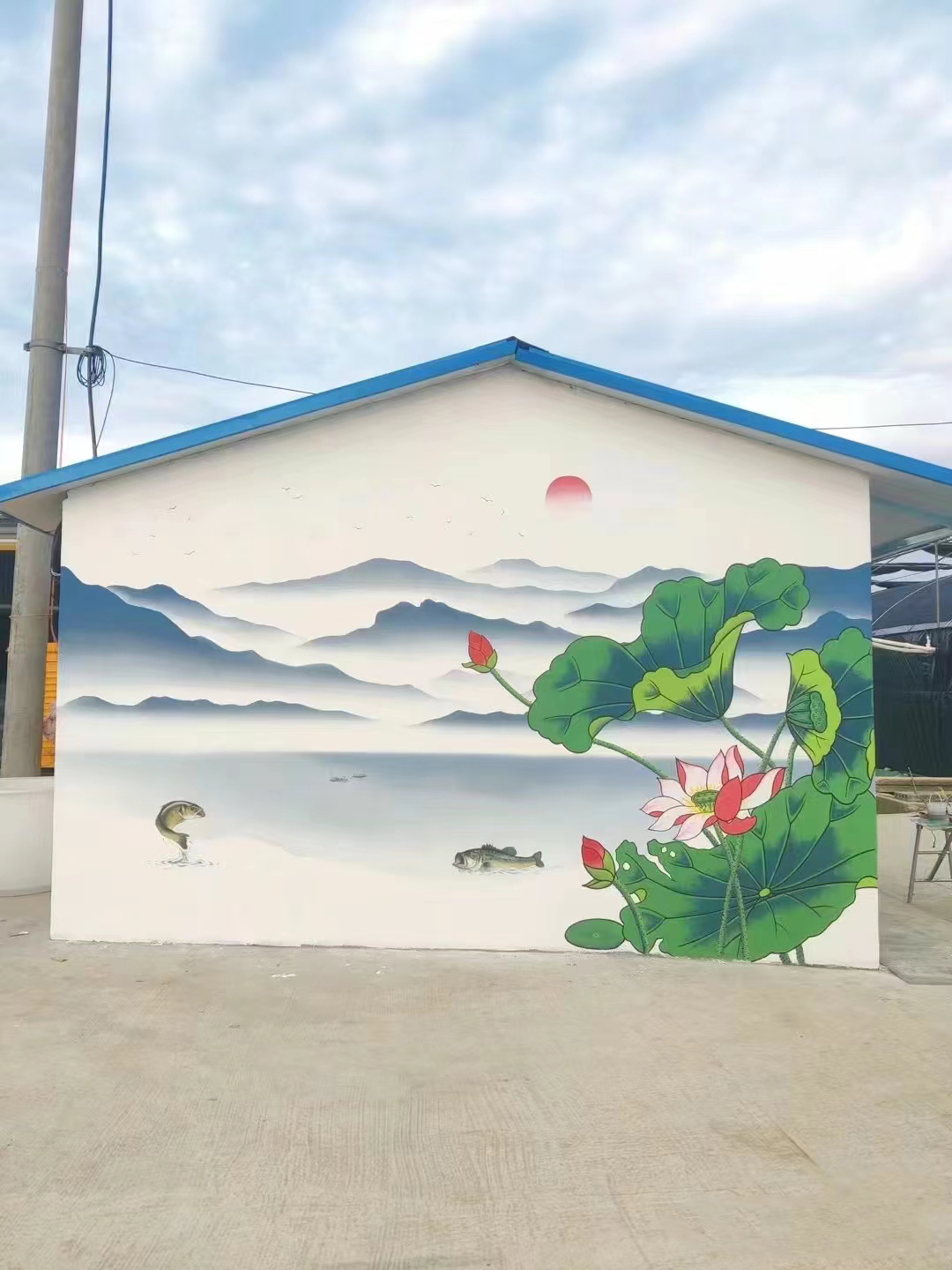 徐州邳州壁画师彩绘手绘墙公司本地厂家