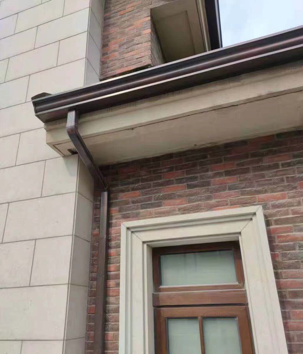 盛铖别墅彩铝檐槽规格型号全